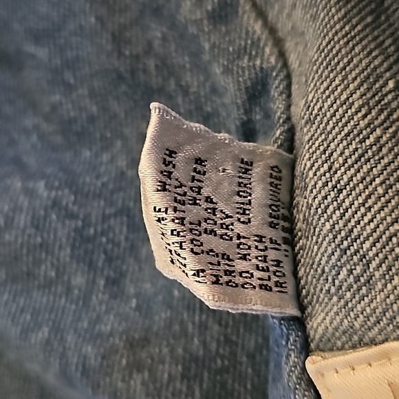 VTG ROYAL SPORT 1980s Western Cowboy Core Denim Button Down Waistcoat Vest - Picture 10 of 10